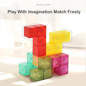 Giocattoli Magnetici Educativi per Bambini, Puzzle con Blocchi, Giochi con Cubi Magici per Bambini - Product Image 5