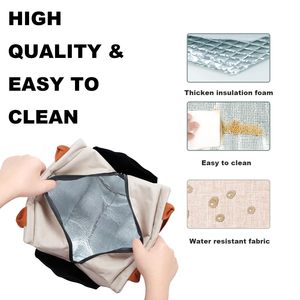 Sac isotherme de mode en gros avec poignée robuste pour le déjeuner - Product Image 5