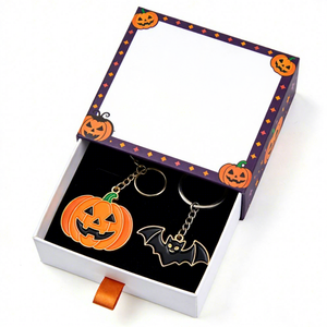 Boîte cadeau rigide personnalisée avec impression UV, fabriquée par FX Factory, pour Halloween, avec insert en mousse EVA - Product Image 1
