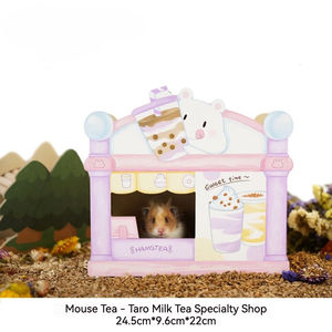 <span class=keywords><strong>Maison</strong></span> pour hamster multifonctionnelle en bois massif écologique au design original - Product Image 2