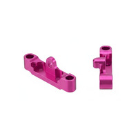 Accessoires de mise à niveau Tamiya CC01 usinés CNC en aluminium : bras oscillant en alliage d'aluminium, support C, coupelle de direction, arbre de transmission métallique