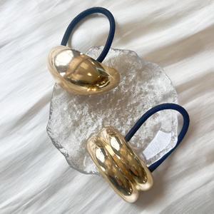 Hot-Selling Eenvoudige U-Vormige Haarspeld Haarspeld High-End Gouden Legering Paardenstaart Hoofdband Veelzijdige Mode Haaraccessoires - Product Image 3