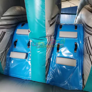 Structure gonflable commerciale d'extérieur pour enfants, combo toboggan et château gonflable géant pour fêtes - Product Image 6