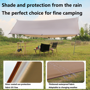 Carpa para exteriores, toldo para pícnic, protector solar, toldo para playa a prueba de lluvia, equipo de acampada, suministros de sombra, equipo de viaje - Product Image 3