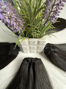 Pelo natural liso de trama pelo vietnamita pelo crudo - Product Image 3