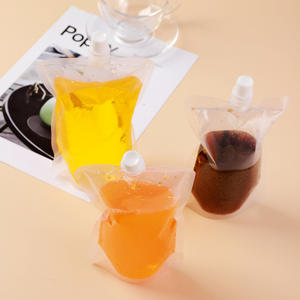 Emballage personnalisé pour col colibri, avec bec droit, sac de buse <span class=keywords><strong>d</strong></span>'aspiration, pochette <span class=keywords><strong>d</strong></span>'emballage en plastique de 250ml avec bec - Product Image 5