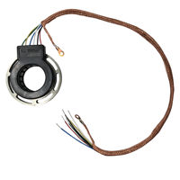 Encodeur de position et d'angle rotatif absolu à reluctance pour moteur, robuste pour environnements difficiles, ouverture 24 mm, 12, 14, 16 bits, 20 kHz