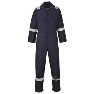 PORTWEST - FR50NARXS Resistente al fuego antiestático 350g mono azul marino-EAN 5036108203123 ROPA DE TRABAJO RESISTENTE A LLAMA - Product Image 1