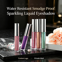 Enlumineur liquide hydratant effet nacré illuminateur éclatant maquillage liquide fard à paupières pour salon et maquilleurs professionnels