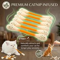 Jouet géant en coton pour chats avec menthe pour chats
