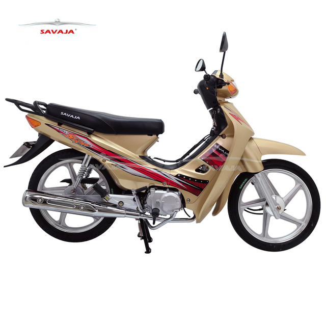 SAVAJA SJ110-A 110cc Cub Motorcycles HAOJUE TYPES HJ110-A Other Models with Horizontal Engine Gasoline Drum Brake (Front/Rear)