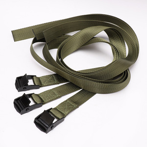 Sangles de cargaison réglables en nylon DSF20 716 vertes pour usage extérieur toutes saisons, ruban tactique - Product Image 3