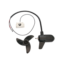 Nouveau bateau gonflable électrique en aluminium durable avec un puissant moteur hors-bord sans balais 24V, capacité de 50 à 180 livres pour une utilisation marine et nautique