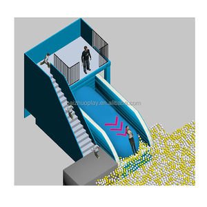 Cama Elástica Grande para Interiores con Piscina de Pelotas, Bolsa de Salto Inflable, Cojín de Aire Rebound Storm, Carcasas de Salto, Hombre Volador, PVC Ecológico - Product Image 4