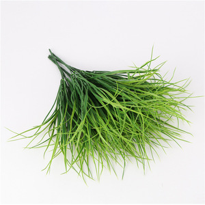 255 Plantas de Césped Artificial de 30 cm, Follaje Artificial de Plástico para Decoración del Hogar y Decoración de Divisiones - Product Image 1
