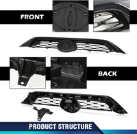 Kit de carrosserie complet avec calandre avant d'usine pour Toyota 4Runner Limited 2014-2019, pièce de rechange en plastique ABS pour calandre de voiture