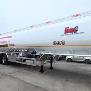 알루미늄 합금 탱크/유조선 트럭이있는 뜨거운 판매 알루미늄 합금 세미 트레일러 내구성 및 효율적 - Product Image 6