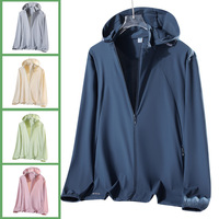 Veste de cyclisme légère et respirante à capuche pour couples, séchage rapide, protection solaire UPF50, anti-plis, pour femme