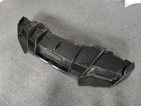 Kit de carrosserie de diffuseur arrière de lèvre de pare-chocs arrière de lèvre arrière de fibre de carbone de M pour Lamborghini Huracan LP610 LP580