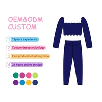 Ensemble de yoga d'été uni en gros pour bébés filles – Style décontracté et tendance – Faible MOQ – Ensembles de vêtements pour filles