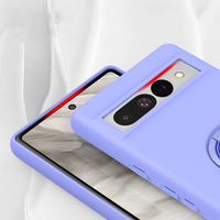 Étui de téléphone portable étanche de haute qualité en TPU avec béquille, résistant aux chocs, en silicone liquide, compatible avec Google Pixel 7 8