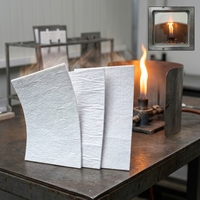 Rouleau de couverture en aérogel de silice hydrophobe pour isolation thermique haute température