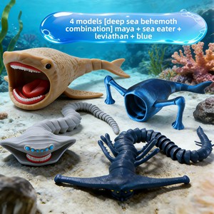 Monstruos Marinos Impresos en 3D, Modelos de Monstruos Marinos, Ogros, Modelos Maya, Accesorios de Juguete, Fabricados en China - Product Image 5
