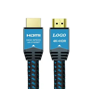 25英尺HDMI电缆2.0 2.1 30米4 K 256 Hz eARC镀金8K V2.1 4 K 8K 10厘米黄金优质红色20米HDMI电缆