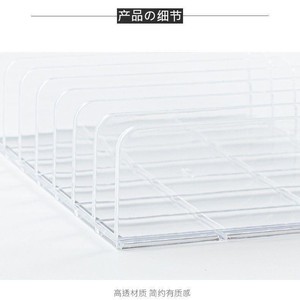 Transparent Plastic Makeup Organizer Drawer Divider For Eyeshadow Palette <b>Powder</b> <b>Compact</b> Cosmetic Storage Rack - Product Image 2