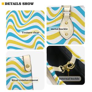 Polynesian Custom Personal ized New Trendy Design Damen handtaschen Luxus Top Griff Leder Umhängetasche Pu Umhängetasche Geldbörsen - Product Image 5
