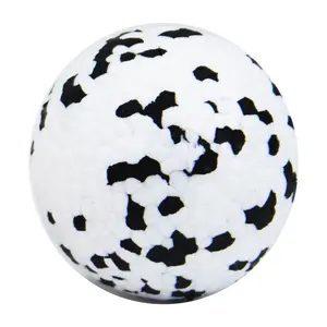 Custom Logo Aggressive Chewers Indestructible Bouncy Durable Training Medium Large Breed ETPU Pet Dog Toy Ball