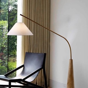 Minimalist Modern Floor Lamp Led <b>Light</b> Source Switch Control 3-5m Irradiation Area For Hotels And Guesthouses - Product Image 3