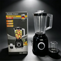 Extracteur de jus à mastication en acier inoxydable, manuel, capacité 1,5 L, prise UE, 850 W, haute puissance, faible bruit, écologique, usage domestique