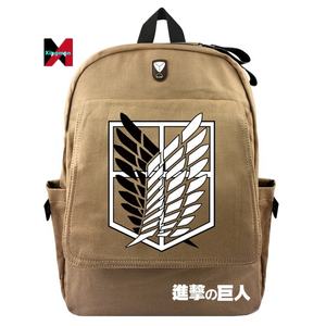 โจมตีไทตันเอเรนฤดูกาลสุดท้ายกระเป๋าเป้สะพายหลังผู้หญิงผู้ชายความจุขนาดใหญ่กระเป๋าเป้สะพายหลังโรงเรียนกระเป๋าสาวเด็กแล็ปท็อปกระเป๋าเดินทาง - Product Image 1