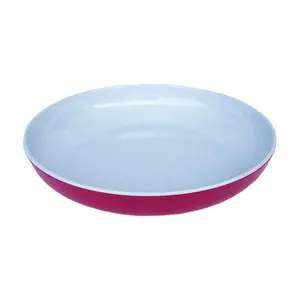 2 tone color melamine soup plate direct factory melamine ware