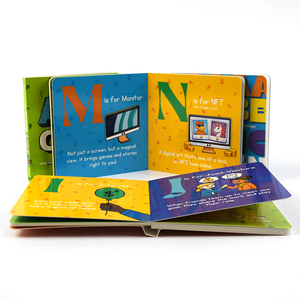 <span class=keywords><strong>Livre</strong></span> d'histoires illustrées pour enfants, personnalisé, <span class=keywords><strong>pas</strong></span> <span class=keywords><strong>cher</strong></span>, couverture rigide en couleur, impression de livres cartonnés pour bébés - Product Image 3