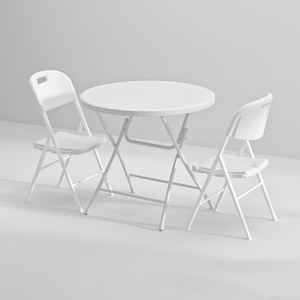 Offre spéciale <span class=keywords><strong>table</strong></span> basse d'extérieur pliante <span class=keywords><strong>ronde</strong></span> ensemble <span class=keywords><strong>de</strong></span> chaise <span class=keywords><strong>de</strong></span> <span class=keywords><strong>table</strong></span> pliable en plastique pour <span class=keywords><strong>4</strong></span> <span class=keywords><strong>personnes</strong></span> tables <span class=keywords><strong>de</strong></span> <span class=keywords><strong>jardin</strong></span> pliantes blanches pour fête <span class=keywords><strong>de</strong></span> mariage - Product Image 6