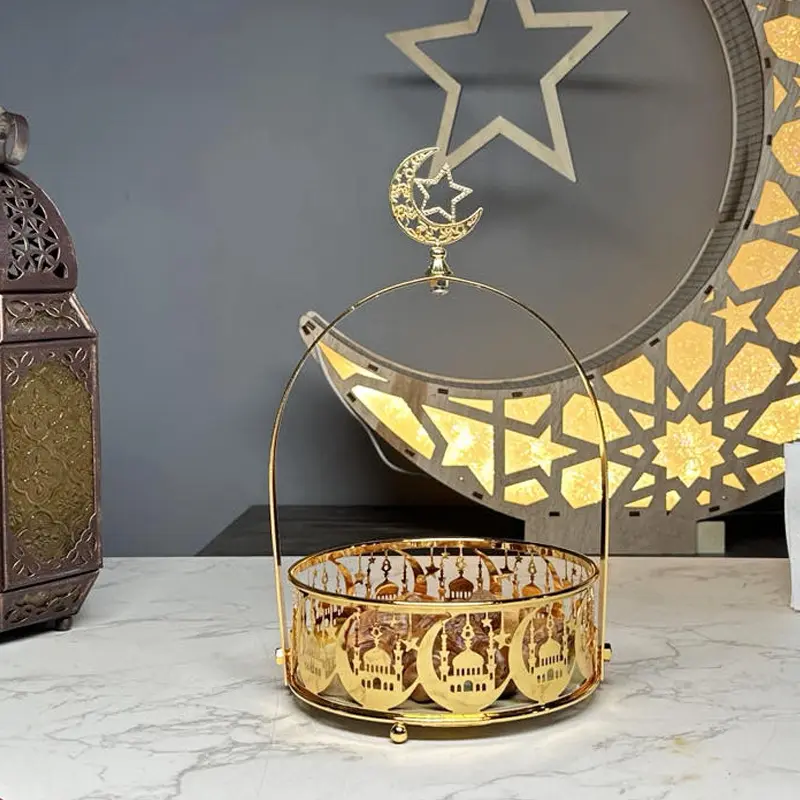 Midden-Oosten Arab Festival Iron Cake Snack Pay Tafel Tafel Home Decoration Ambachten