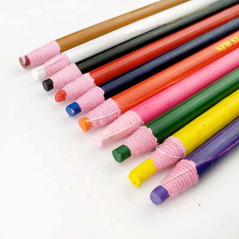 Автоматические восковые карандаши, дерматограф, карандаши, цветные карандаши для рисования, совместимые с тянущимися карандашами для промышленного использования