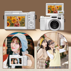 Chất Lượng Cao 5K Chuyên Nghiệp Máy Ảnh Kỹ Thuật Số 3 Inch IPS Xoay Màn Hình 18X Zoom Kỹ Thuật Số 72MP CCD + CMOS Cảm Biến Wifi Kết Nối - Product Image 4