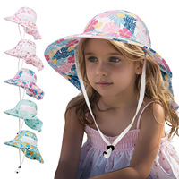 Topi Matahari Anak dengan Pelindung Leher - Topi Bucket Anti UV Anak Cepat Kering Ringan untuk Musim Panas, Pantai, dan Aktivitas Luar Ruangan Grosir