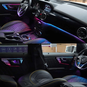 Kit de Luces LED Ambientales para Auto GLK X204 2008-2015 Symphony, Sistema de Iluminación Interior para Ventilaciones de Aire - Product Image 4