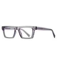 Usine à la mode TR90 Anti lumière bleue optique cadre carré lunettes 2196 hommes Style lunettes en gros européen et américain