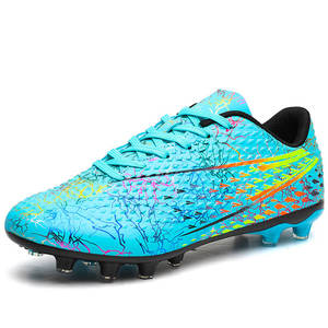 Chaussures de football professionnelles pour adultes et jeunes, pour la Coupe d'Europe, avec crampons longs, pour la saison automne-hiver - Product Image 6