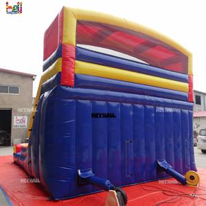 Toboggan gonflable commercial en PVC double voie de haute qualité avec impression de logo et <span class=keywords><strong>piscine</strong></span> intégrée pour la <span class=keywords><strong>location</strong></span> – Prix de gros Chine - Product Image 5