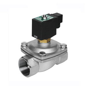 Électrovanne COVNA en acier inoxydable 2 voies 12V/24VDC normalement ouverte pour l'eau - Product Image 2