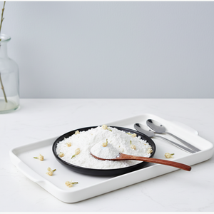 1 kg de poudre de gelée concentrée Pêche & Jasmin, matière première commerciale pour la restauration, la vente ambulante, les salons de thé Boba et les boutiques de soupes sucrées - Product Image 1