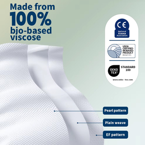 OEM 100% Coton Doux Biologique Lavage des <span class=keywords><strong>Mains</strong></span> et du Visage Tissu de Nettoyage Salon Spa Maquillage Serviette Jetable Propre <span class=keywords><strong>pour</strong></span> le Visage - Product Image 2