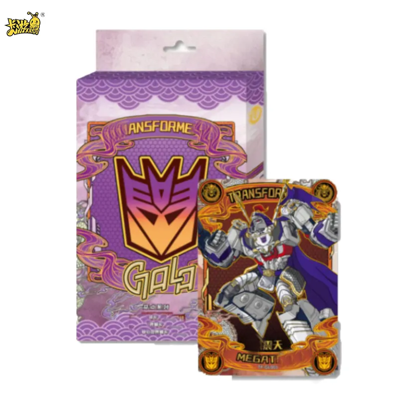 Vente en gros de cartes scellées Kayou film America Megatrons Optimus Bumblebees trans formers Prime Transformer Collect Playing Card