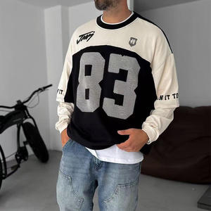 <span class=keywords><strong>Maglietta</strong></span> da calcio personalizzata a manica lunga <span class=keywords><strong>con</strong></span> <span class=keywords><strong>nome</strong></span> e Logo stampato DTG in maglia stile Casual prodotto da DTG stampato - Product Image 1